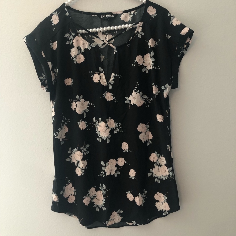 Express Floral Blouse